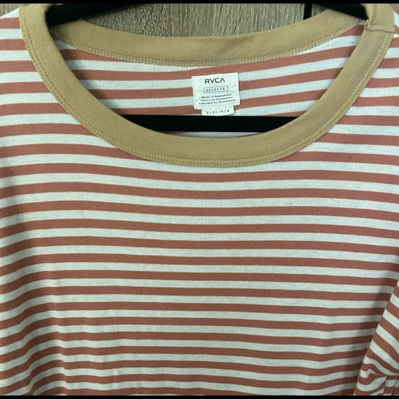 NWT - RVCA No Regard Tee - Dusty Rose - Size Small - Picture 3 of 9